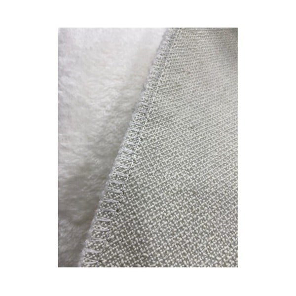 Bílý pratelný koberec 120x150 cm Pelush White – Mila Home-image-4