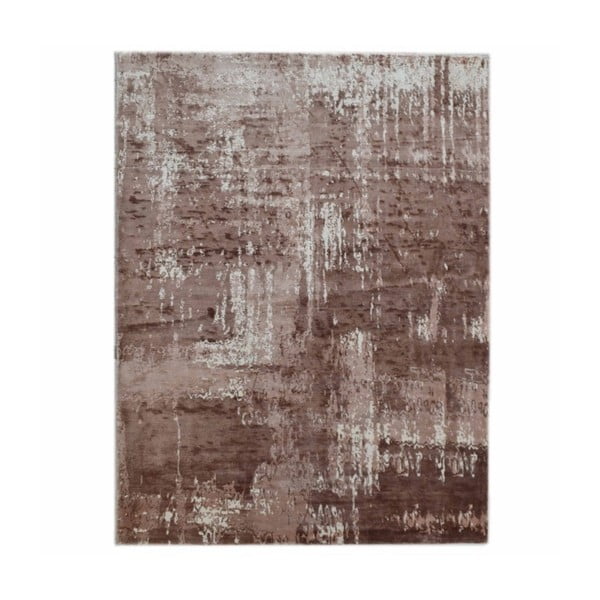 Béžový viskózový koberec The Rug Republic Woodward, 230 x 160 cm