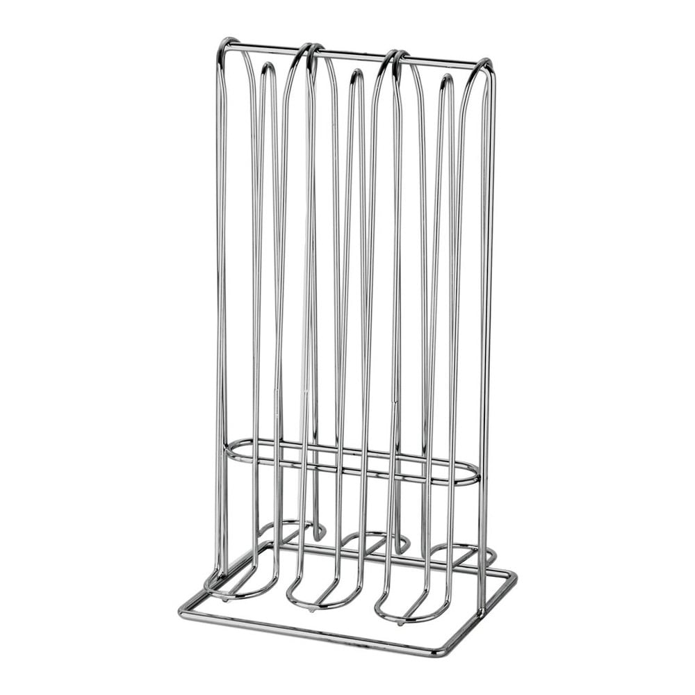 Stojan na kapsle ve stříbrné barvě – Household Pleasure