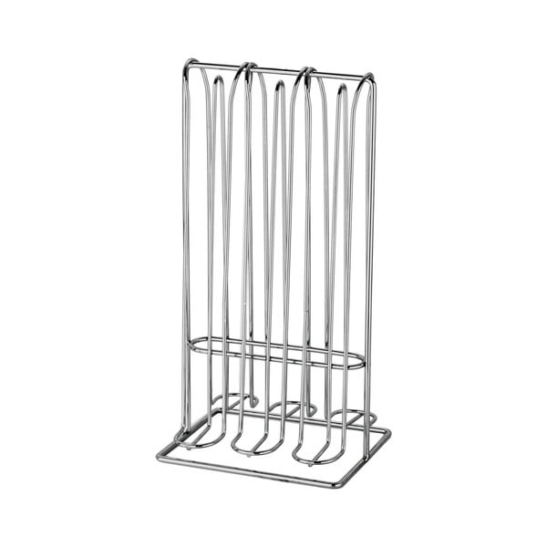 Stojan na kapsle ve stříbrné barvě – Household Pleasure