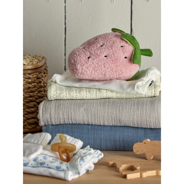 Béžová mušelínová dětská deka 100x80 cm Muslin - Bloomingville Mini-image-4