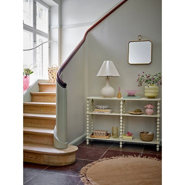 Krémový konzolový stolek 30x120 cm Salino – Bloomingville-image-1