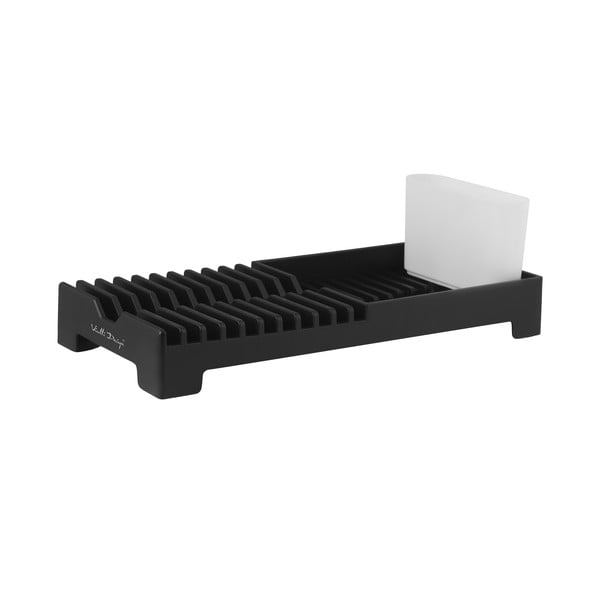 Černý odkapávač na nádobí Vialli Design Livio Duo-image-3