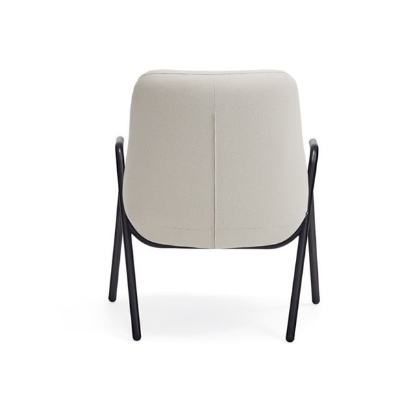 Bílé křeslo Teulat Dins, výška 90 cm-image-4