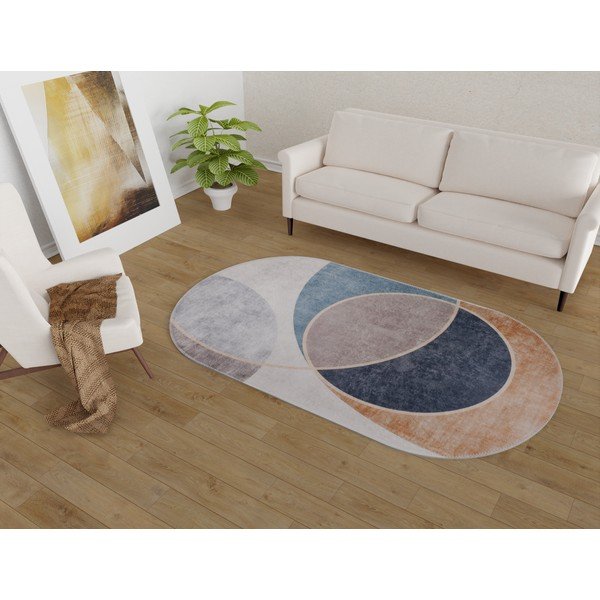 Pratelný koberec 60x100 cm Oval – Vitaus-image-1