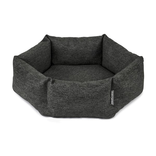 Antracitový vlněný pelíšek pro domácího mazlíčka ø 45 cm Calma Anthracite – MiaCara