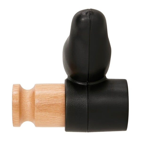 Černý nástěnný háček Bonami Essentials Bird-image-3