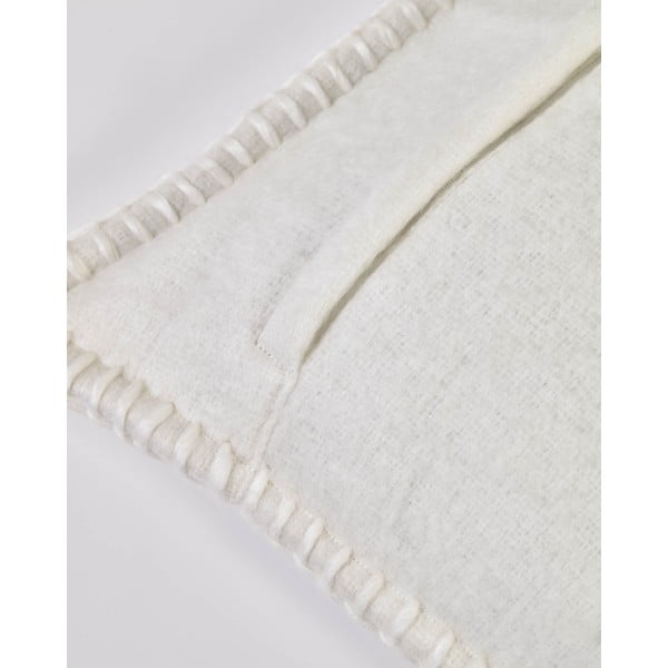 Povlak na polštář s příměsí vlny 45x45 cm Augustina – Kave Home-image-3