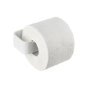 Bílý nástěnný kovový držák na toaletní papír Ume – Zone