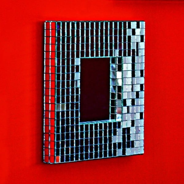 Ručně vyrobené zrcadlo ITF Design Mosaic, 40 x 40 cm