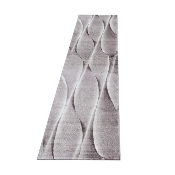 Hnědý běhoun 80x300 cm Parma – Ayyildiz Carpets