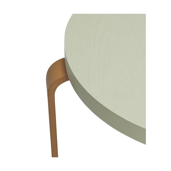 Oranžovo-zelená stolička z jasanového dřeva Smile - Hübsch-image-2