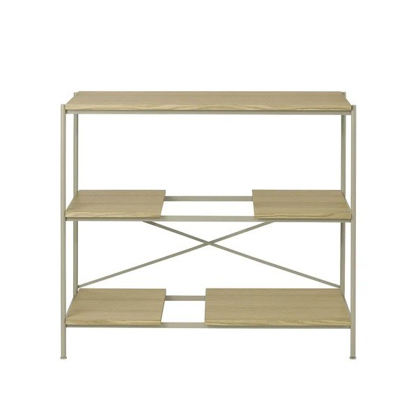 Regál v dekoru dubu v přírodní barvě 105x92x40 cm Sukoya – Blomus