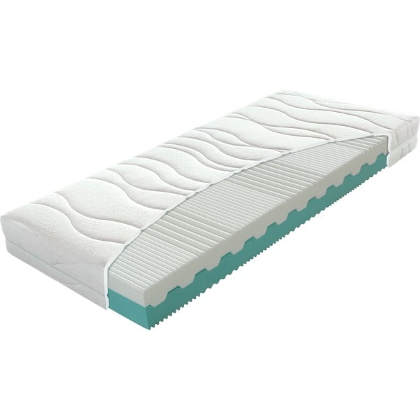 Tvrdá/středně tvrdá pěnová oboustranná matrace 160x200 cm Tandem – Materasso-image-2