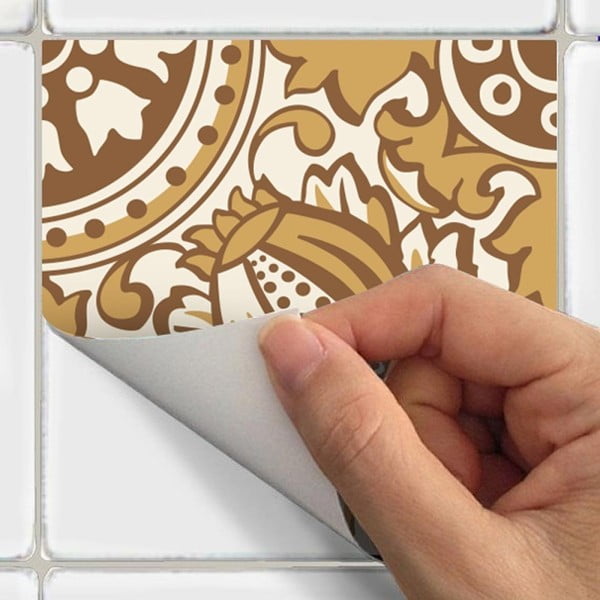 Sada 9 samolepek Ambiance Cottage, 10 x 10 cm-image-2