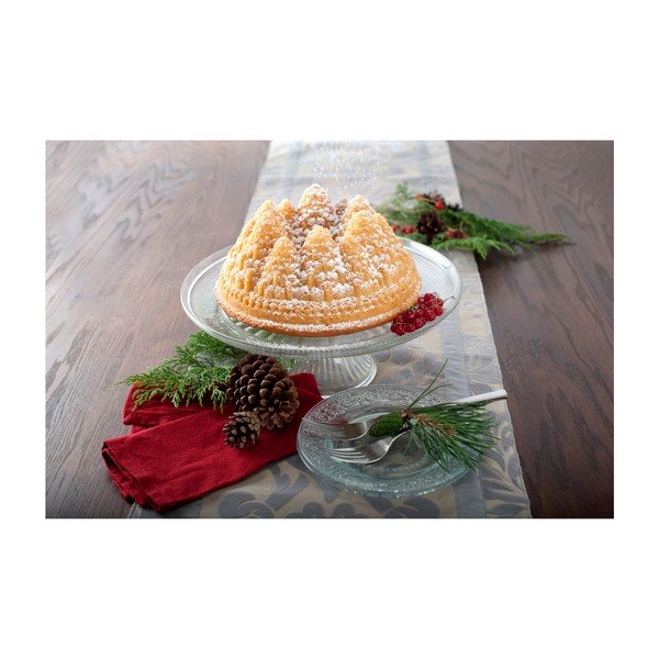 Forma na bábovku ve stříbrné barvě Nordic Ware Pines, 2,1 l-image-2