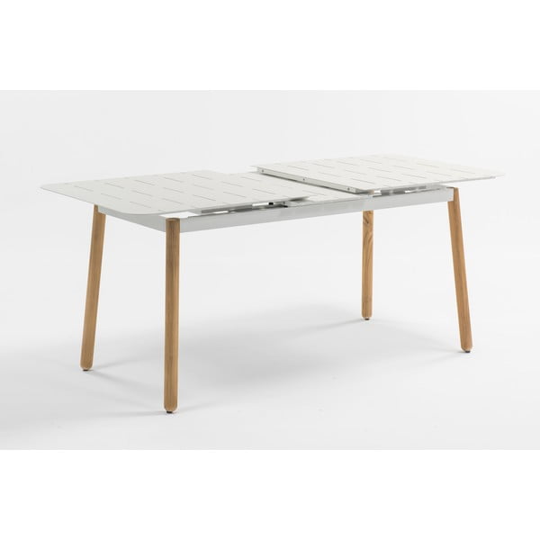 Set kovového zahradního nábytku v bílé a olivově zelené barvě Ezeis Alicante-image-4