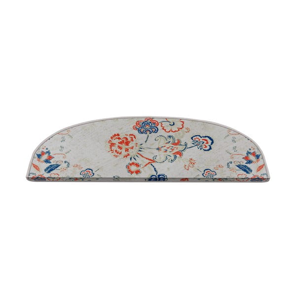 Nášlapy na schody v sadě 16 ks 20x65 cm Floral Path – Vitaus