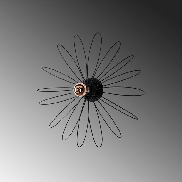 Černé nástěnné svítidlo Hemdem – Opviq lights-image-3