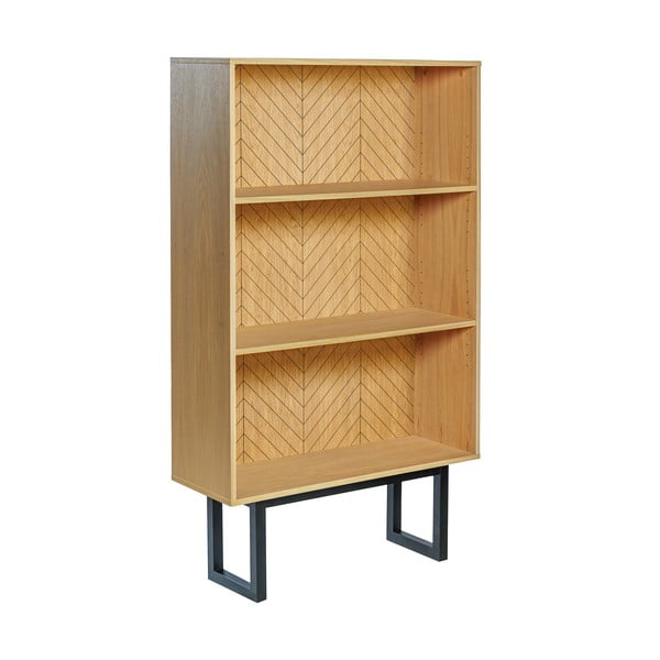 Knihovna v dekoru dubu 90x150 cm Camden - Woodman-image-2