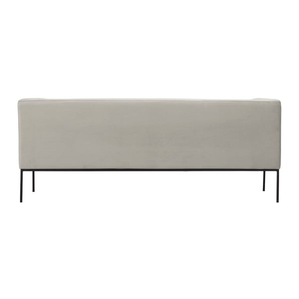 Béžová sametová pohovka Windsor & Co Sofas Neptune, 195 cm-image-4