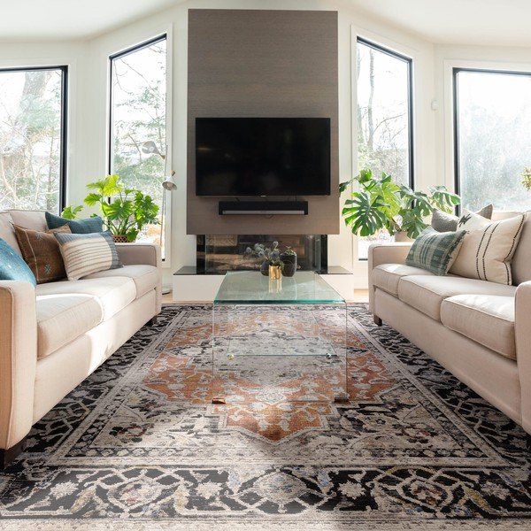 Koberec v cihlové barvě 240x330 cm Sovereign – Asiatic Carpets-image-1