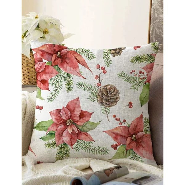 Povlak na polštář s vánočním motivem 43x43 cm – Mila Home