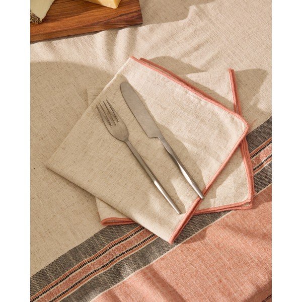 Textilní ubrousky v sadě 2 ks 40x40 cm Veliat – Kave Home-image-1