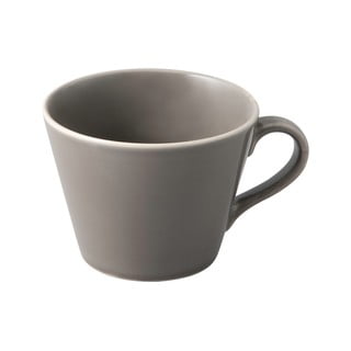 Šedý porcelánový šálek na kávu Villeroy & Boch Like Organic, 270 ml
