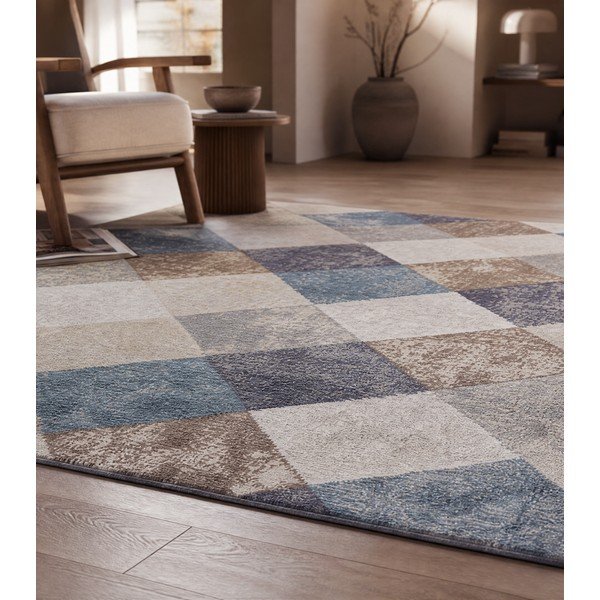Modro-béžový koberec 160x235 cm Terrain – Hanse Home-image-3