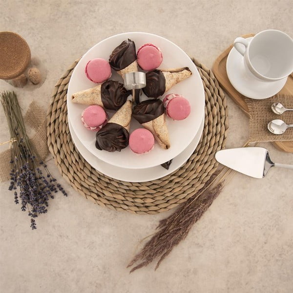 Dvoupatrový stojan na cukroví Orion Tower-image-1