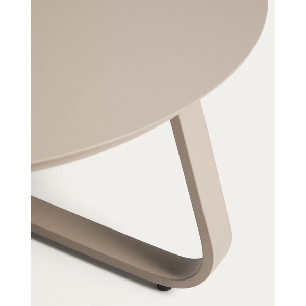 Kovový kulatý zahradní konferenční stolek ø 80 cm Tamaris – Kave Home-image-4