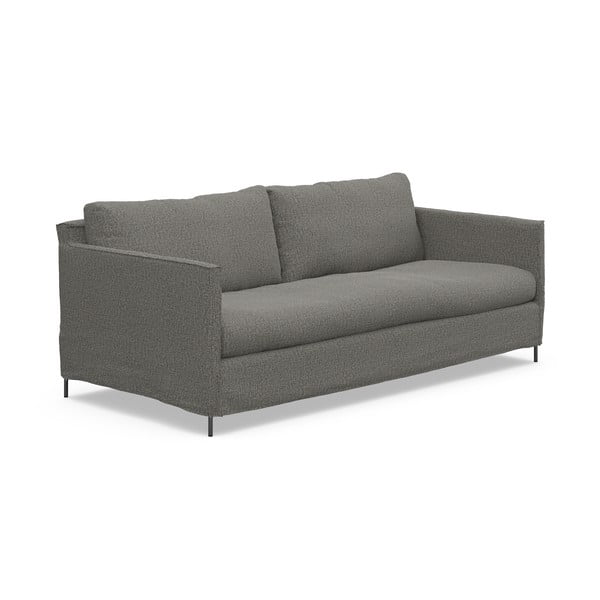 Tmavě šedá pohovka 198 cm Petito – Furninova -image-1