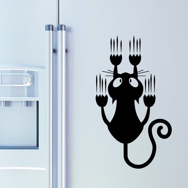 Samolepka Ambiance Sliding Cat-image-2