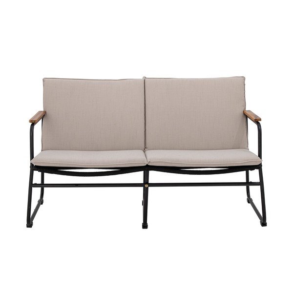 Černo-béžová zahradní pohovka Hampton - Bloomingville-image-2