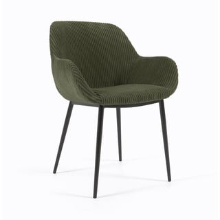 Khaki jídelní židle Konna – Kave Home