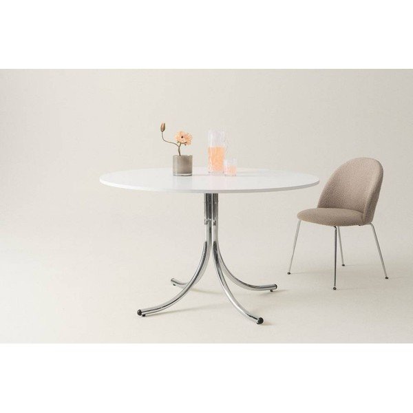 Kovový kulatý jídelní stůl ø 130 cm Chipley – Jotex-image-2