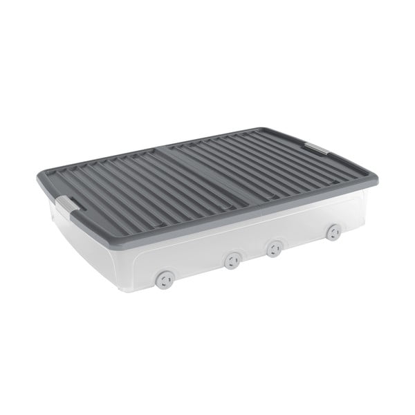 Plastový úložný box pod postel s víkem 79x58x16,5 cm W box underbed XL – KIS