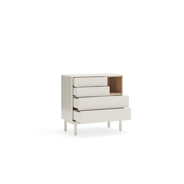 Krémová komoda 90x90x40 cm Corvo – Teulat-image-3