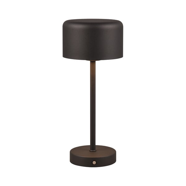 Matně černá LED stmívatelná stolní lampa (výška 30 cm) Jeff – Reality-image-2