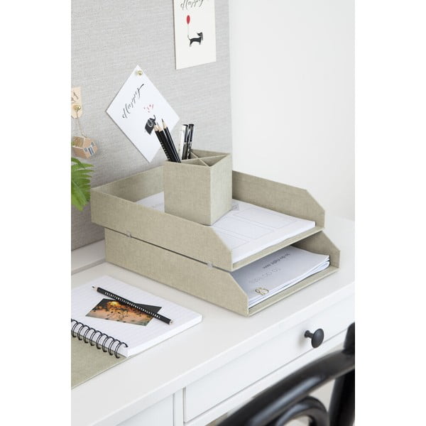 Kartonové organizéry na dokumenty v sadě 2 ks Hakan – Bigso Box of Sweden-image-2