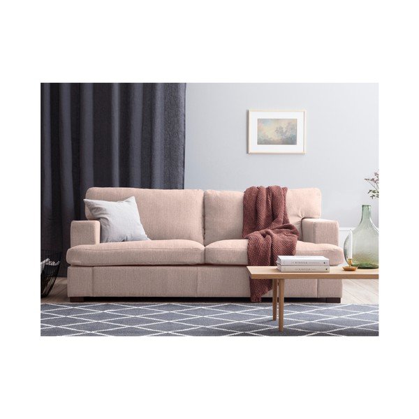 Světle růžová pohovka Windsor & Co Sofas Daphne, 170 cm-image-1