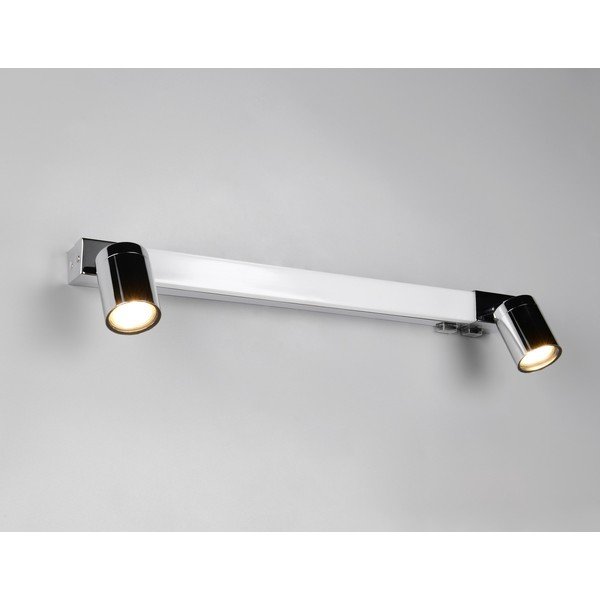 LED nástěnné svítidlo v leskle stříbrné barvě Enrico – Trio-image-2