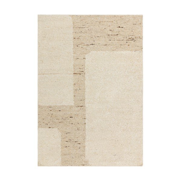 Béžový oboustranný/ručně tkaný vlněný koberec 160x230 cm Napa Tumbla – Asiatic Carpets