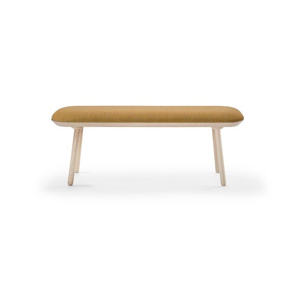 Žlutá lavice EMKO Naïve, 140 cm-image-2