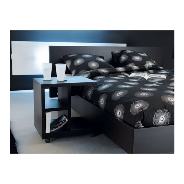 Černý noční stolek TemaHome Float-image-1