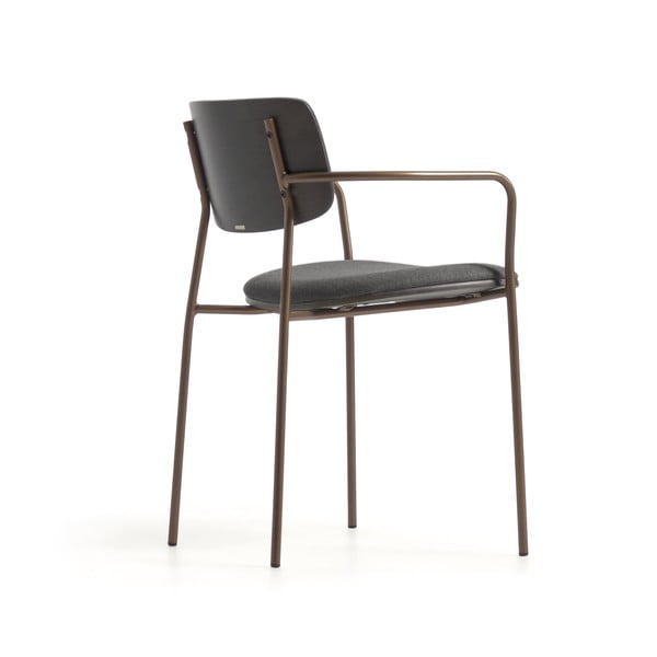 Šedá jídelní židle Maureen – Kave Home-image-3