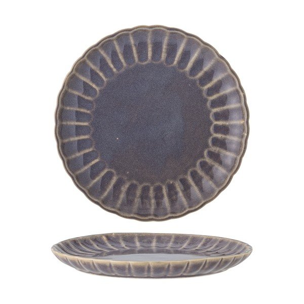 Tmavě fialový talíř z kameniny ø 27 cm Latina – Bloomingville-image-4