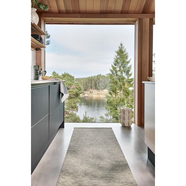 Utěrka s příměsí lnu 46x66 cm Otto Olive – Pappelina-image-1