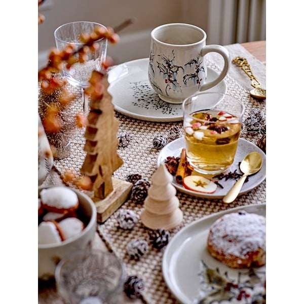 Béžová vánoční miska z kameniny ø 11.5 cm Hollie - Bloomingville-image-3